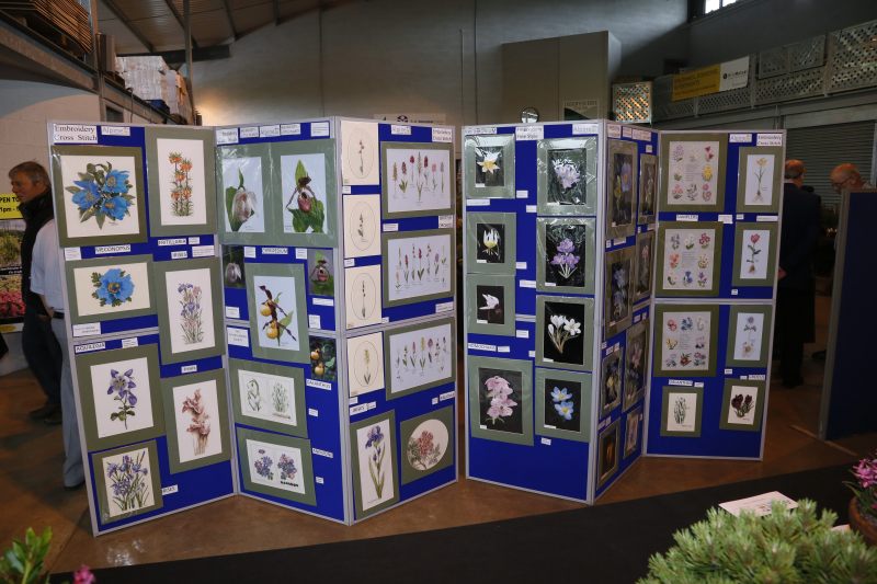 Display of Embroidery